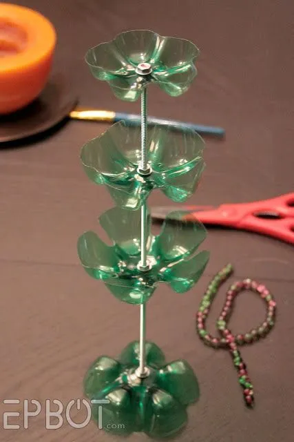 Organizador de bijouterie con botellas plásticas - Guía de ...