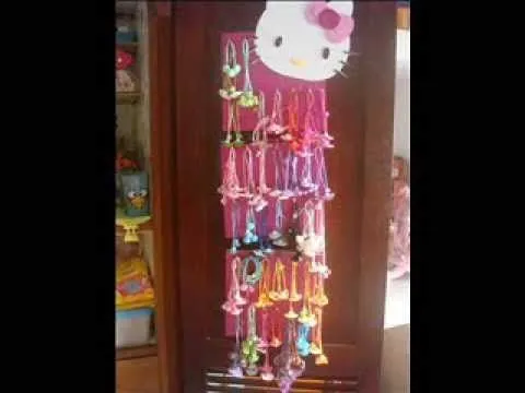 ORGANIZADOR DE COLITAS DE CABELLO - YouTube