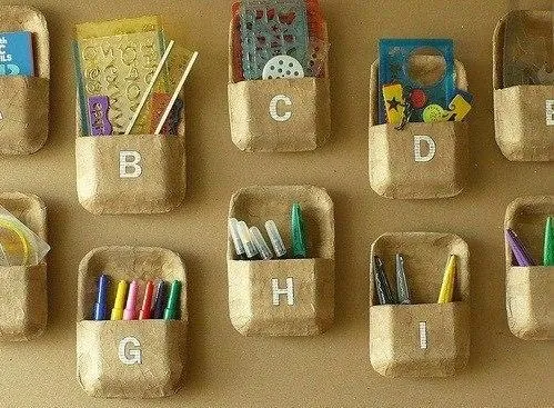 Cómo organizar tu habitación con charolas de unicel ~ Mimundomanual Cómo organizar tu habitación con charolas de unicel ~ Mimundomanual