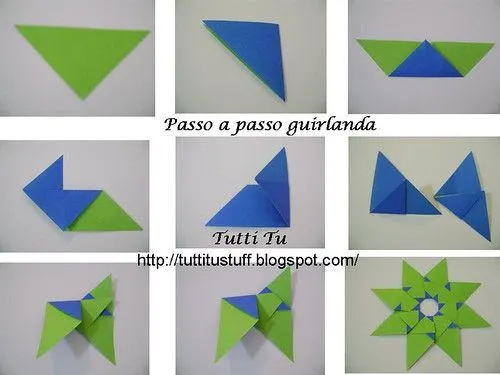 Origami-Anime: Estrellas Copo