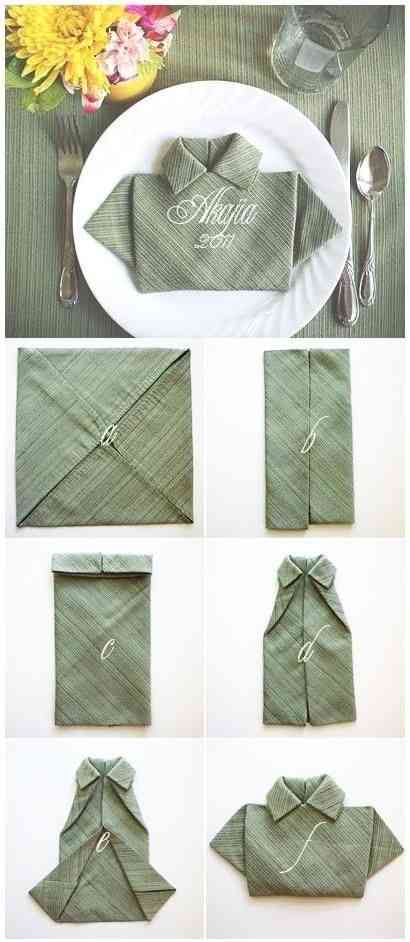 origami-en-una-servilleta-de- ...