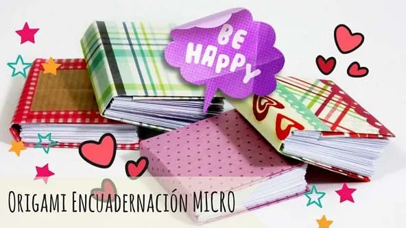 Origami: Encuadernación Micro Cuadernos versión 2 | PINTURA FACIL ... Origami: Encuadernación Micro Cuadernos versión 2 | PINTURA FACIL ...