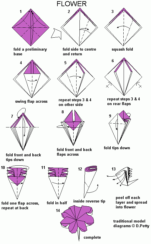 origami flower | Origami: Flora and Fauna | Pinterest | Origami ... origami flower | Origami: Flora and Fauna | Pinterest | Origami ...