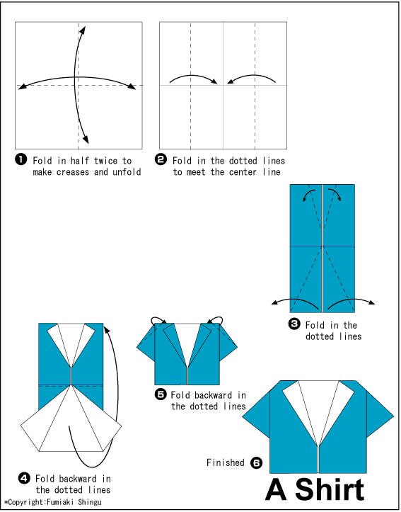 Origami de gravata e camisa para o papai | Pra Gente Miúda Origami de gravata e camisa para o papai | Pra Gente Miúda