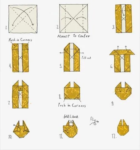 Origami Halcón Milenario de Papel