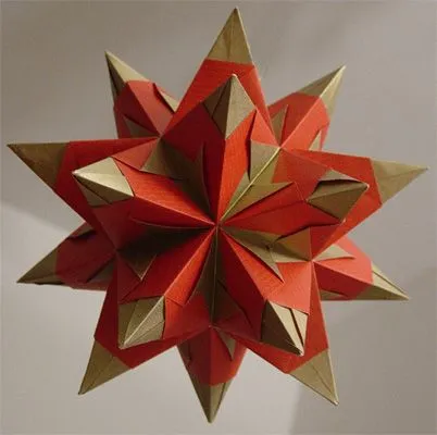 Origami Maniacs: Origami Bascetta Star by Paolo Bascetta Origami Maniacs: Origami Bascetta Star by Paolo Bascetta