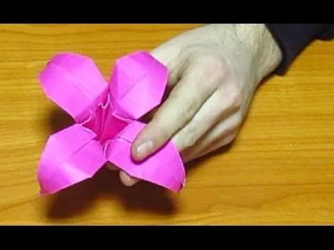 COMO HACER UN ORIGAMI DE PAPEL | HERMOSA FLOR DE PAPEL PASO A PASO ...