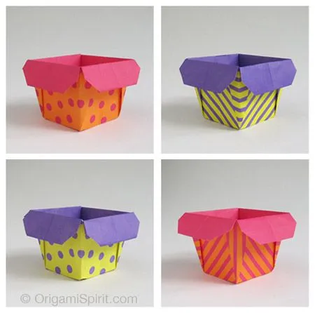 Origami paso a paso, cajitas lindas y fáciles de hacer Origami paso a paso, cajitas lindas y fáciles de hacer
