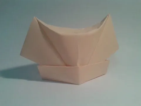Origami para principiantes: #5 Como hacer un gorro de enfermera de ...