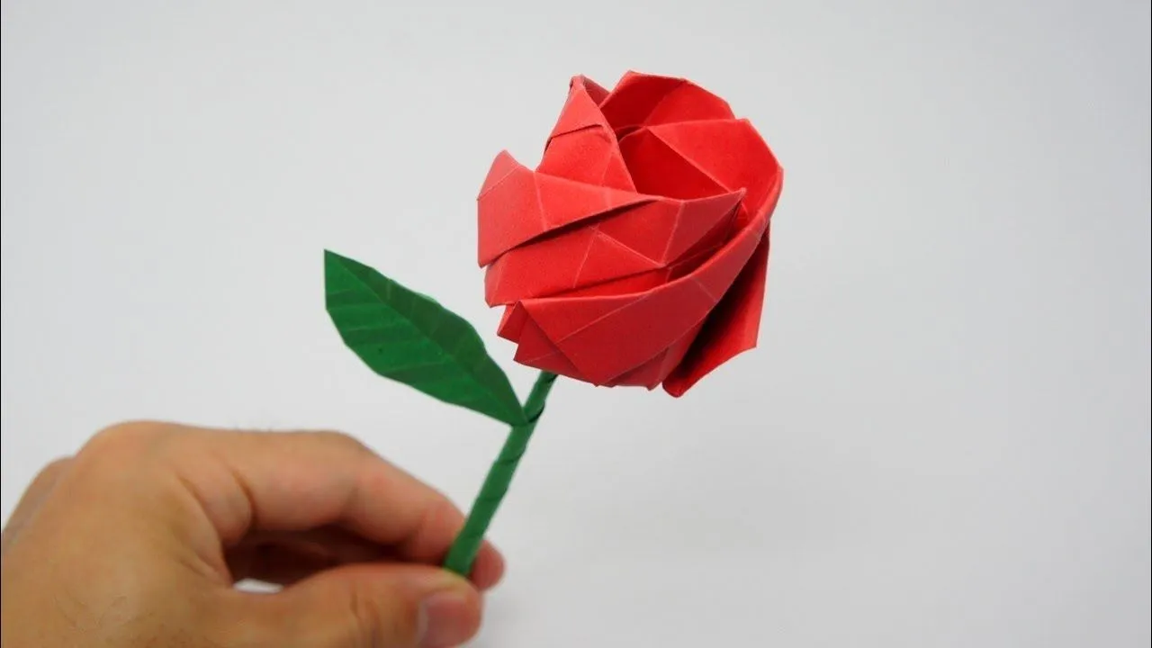 Origami Rose (Jo Nakashima) - YouTube