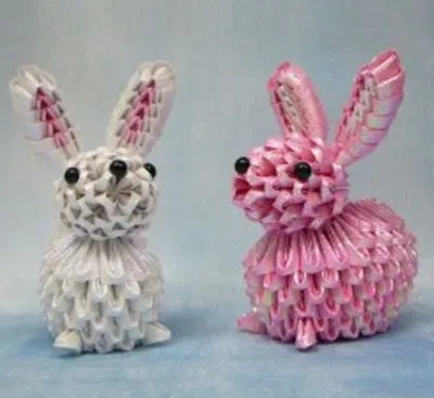 origami Twin Rabbit 3D ~ instructions origami diagram origami Twin Rabbit 3D ~ instructions origami diagram