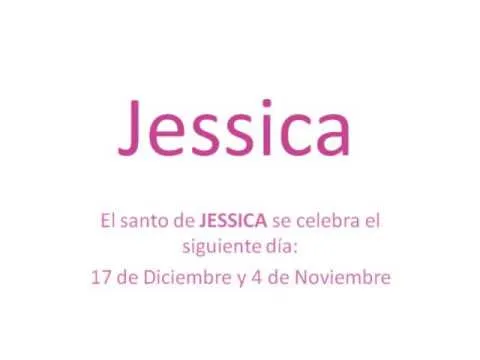 Origen y significado del nombre Jessica - YouTube Origen y significado del nombre Jessica - YouTube