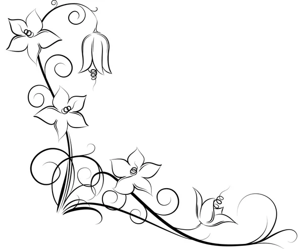 Original floral corner. — Vector stock © antonshpak #1092366 Original floral corner. — Vector stock © antonshpak #1092366
