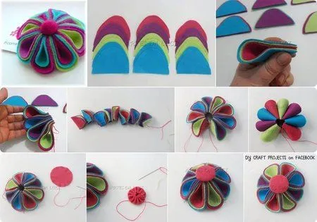 algo original - Tutoriales para flores, lazos y cintillos de tela ... algo original - Tutoriales para flores, lazos y cintillos de tela ...
