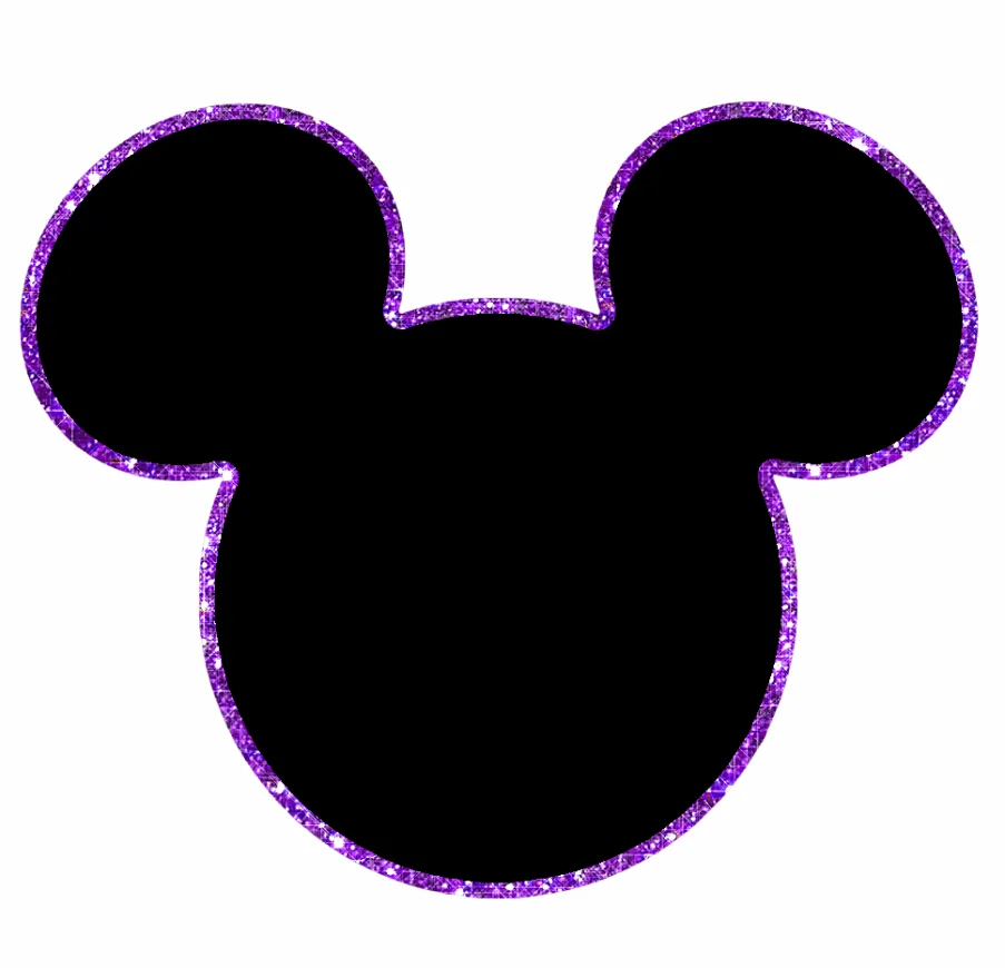 Originales cabezas de Mickey con orilla brillante. - Ideas y ... Originales cabezas de Mickey con orilla brillante. - Ideas y ...