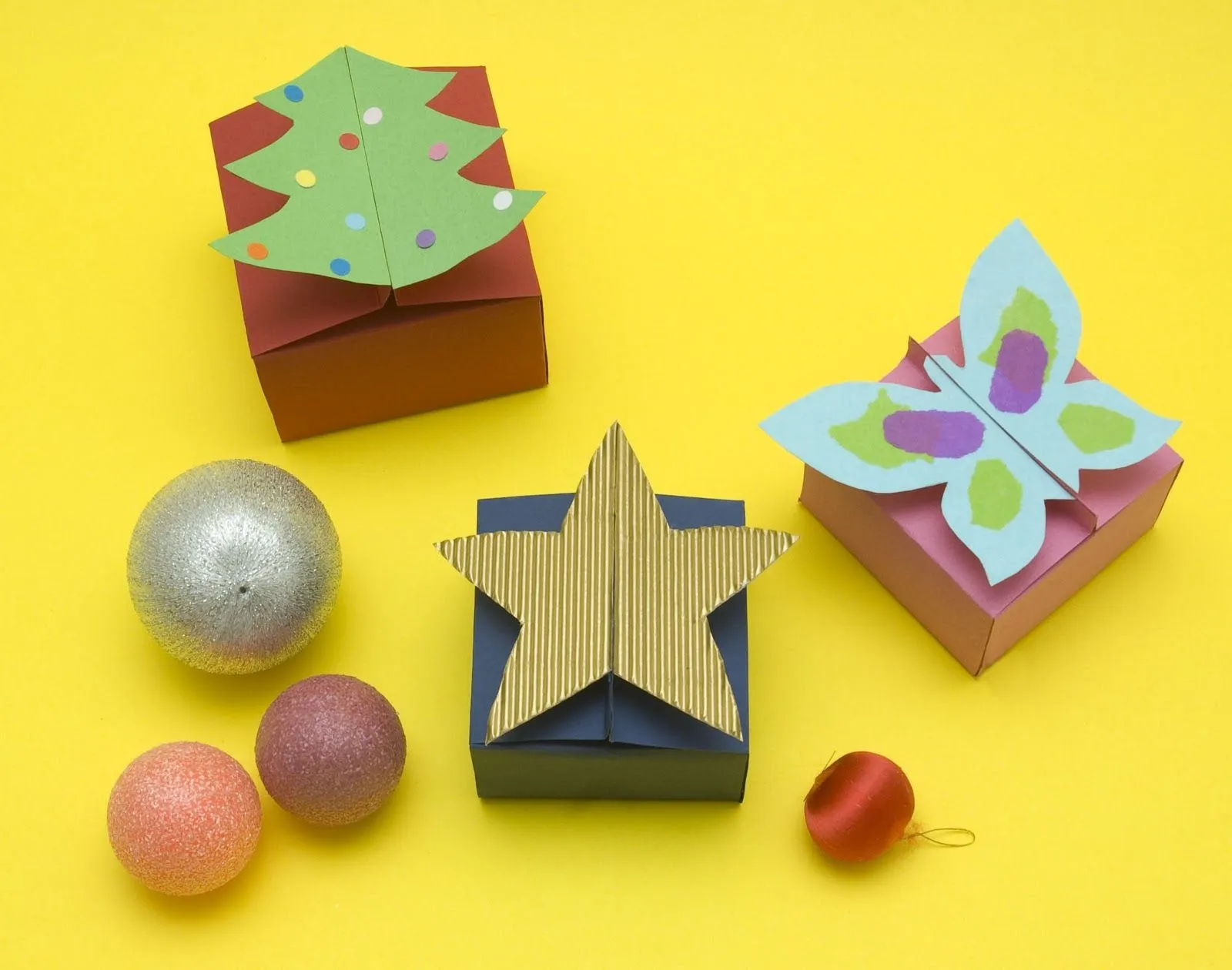 Unas originales cajas para regalo que se hacen en un "pispás".