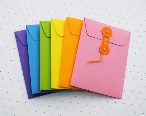 Originales sobres para invitaciones paso a paso - Guía de MANUALIDADES Originales sobres para invitaciones paso a paso - Guía de MANUALIDADES