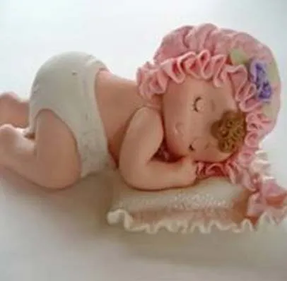 Originales souveniers para nacimiento en porcelana fría Originales souveniers para nacimiento en porcelana fría