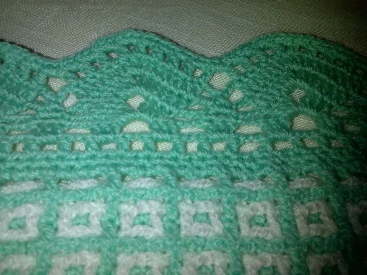 Orilla Frazada en Crochet | FRAZADAS - CROCHET | Pinterest Orilla Frazada en Crochet | FRAZADAS - CROCHET | Pinterest