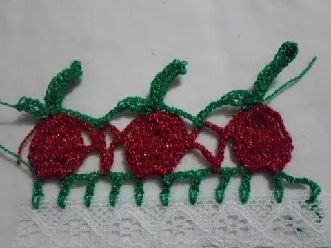Orillas de servilletas de frutas - Imagui