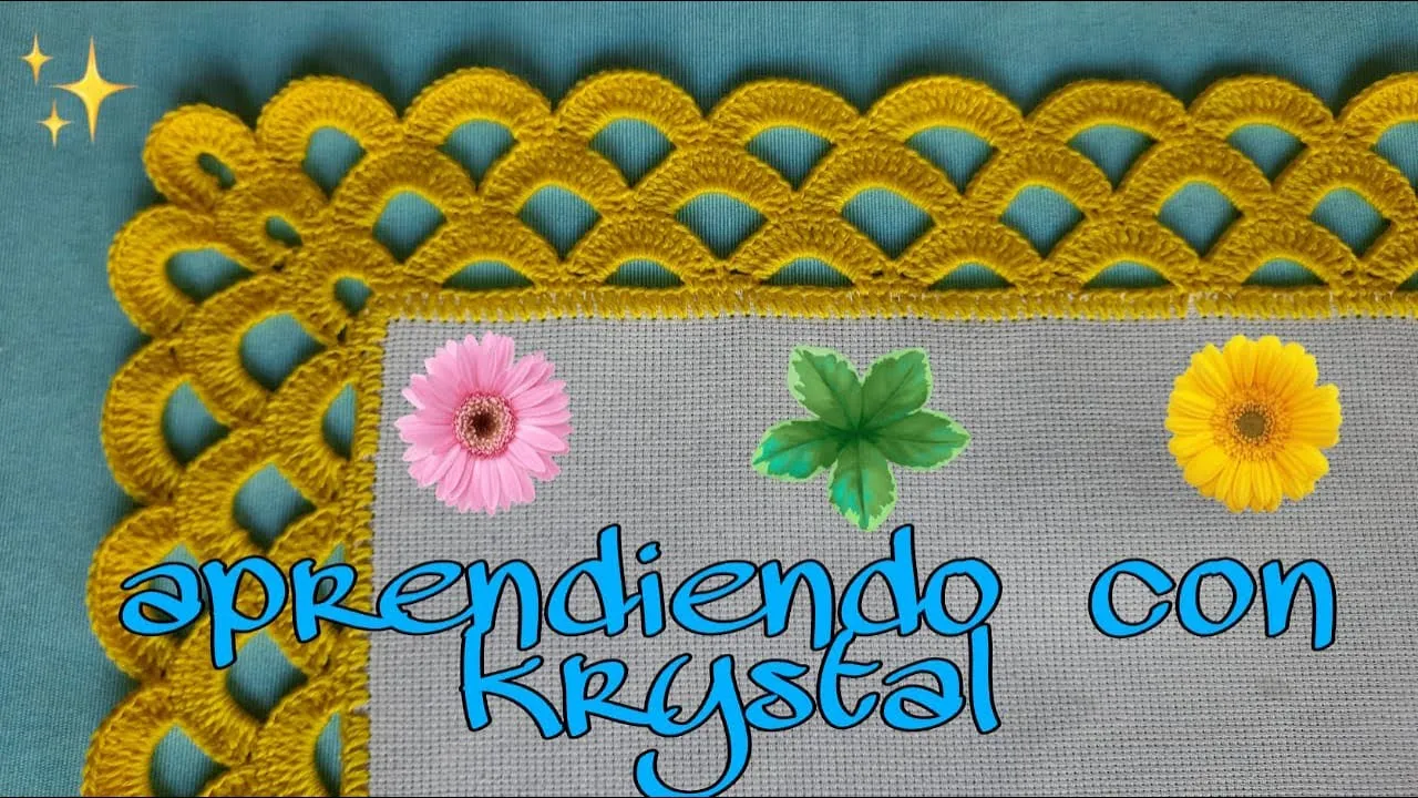 orilla para servilleta #36 /original, diferente y unica/ tutorial paso a paso/ hermosa orilla para servilleta #36 /original, diferente y unica/ tutorial paso a paso/ hermosa