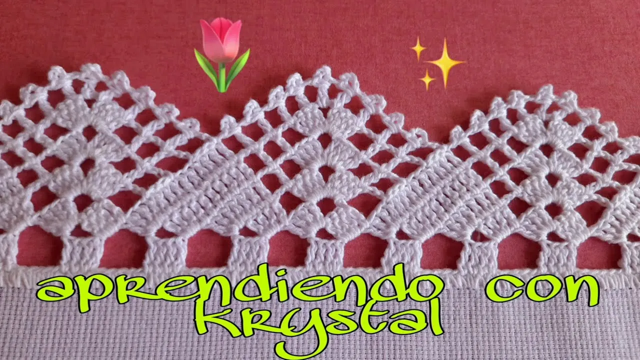 orilla para servilleta #62/Exclusiva y original/ una sola vuelta #crochet # puntillas orilla para servilleta #62/Exclusiva y original/ una sola vuelta #crochet # puntillas