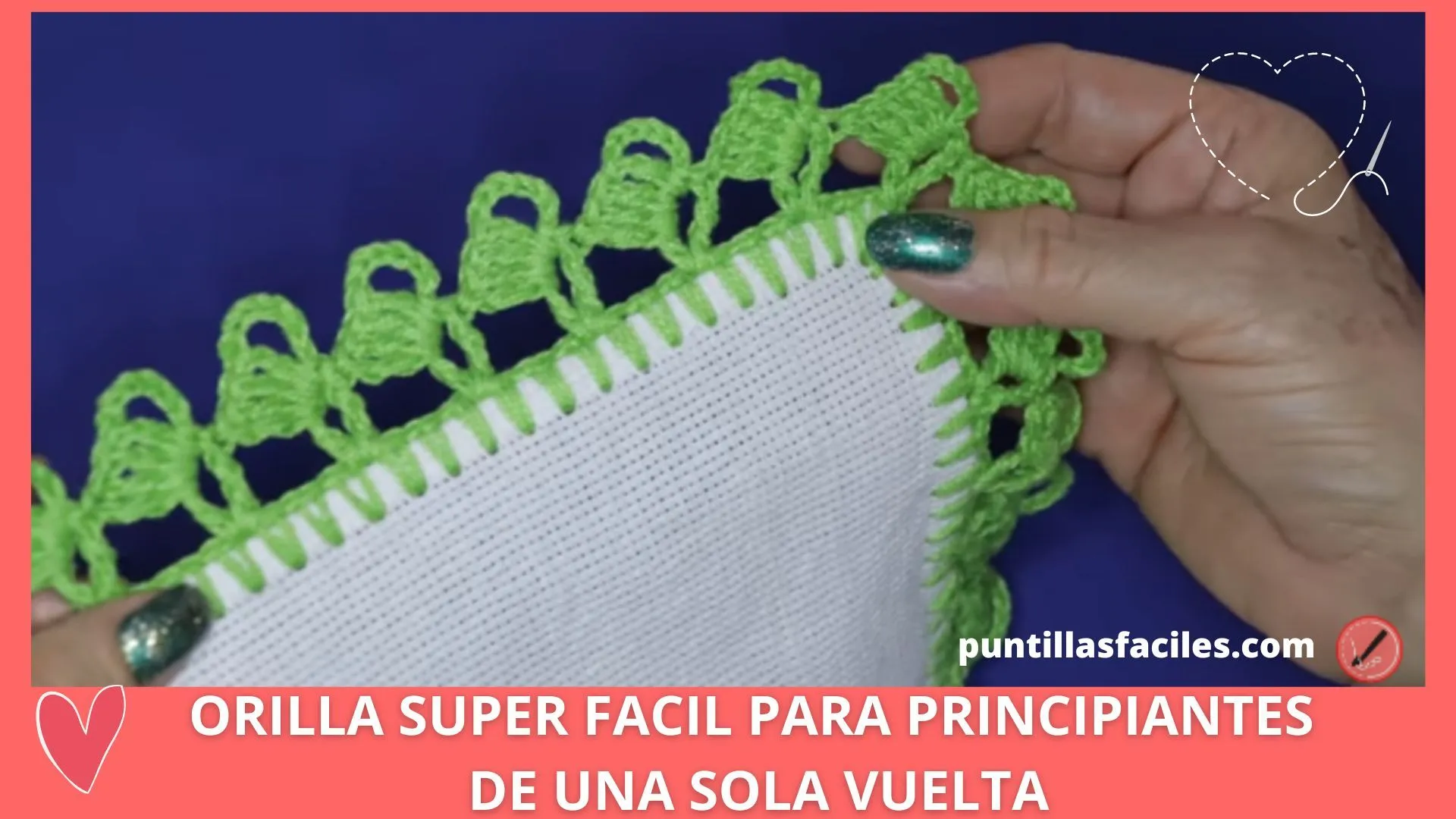 Orilla súper fácil de una sola vuelta para principiantes - Puntillas fáciles Orilla súper fácil de una sola vuelta para principiantes - Puntillas fáciles