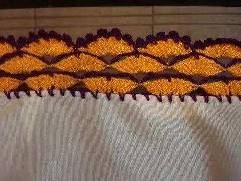 Orilla Tejida Día D´ Muertos Servilletas - YouTube Orilla Tejida Día D´ Muertos Servilletas - YouTube