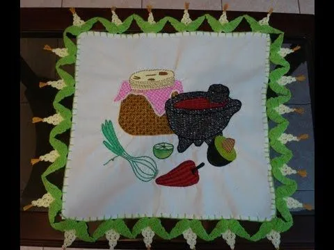 kids-net al3ab يقدم الجديد : Orilla Tejida Platanos Servilletas ...