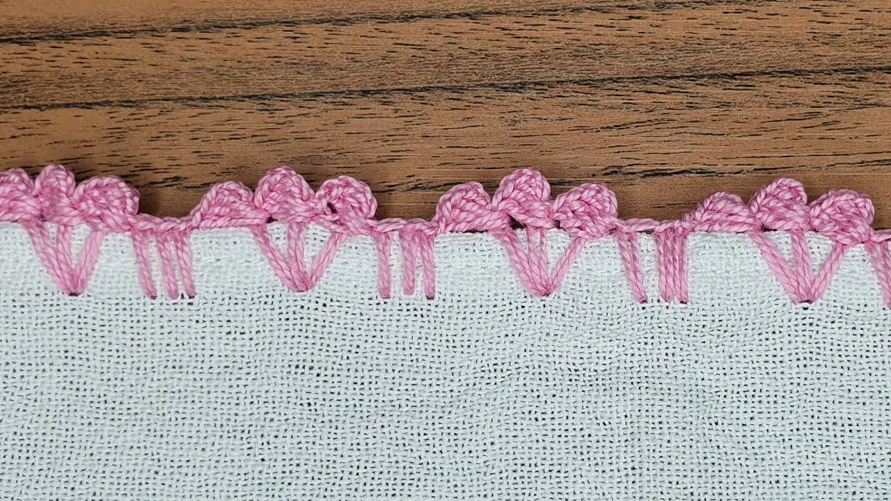 Orilla de una sola Vuelta | Para Servilletas a Crochet - YouTube Orilla de una sola Vuelta | Para Servilletas a Crochet - YouTube