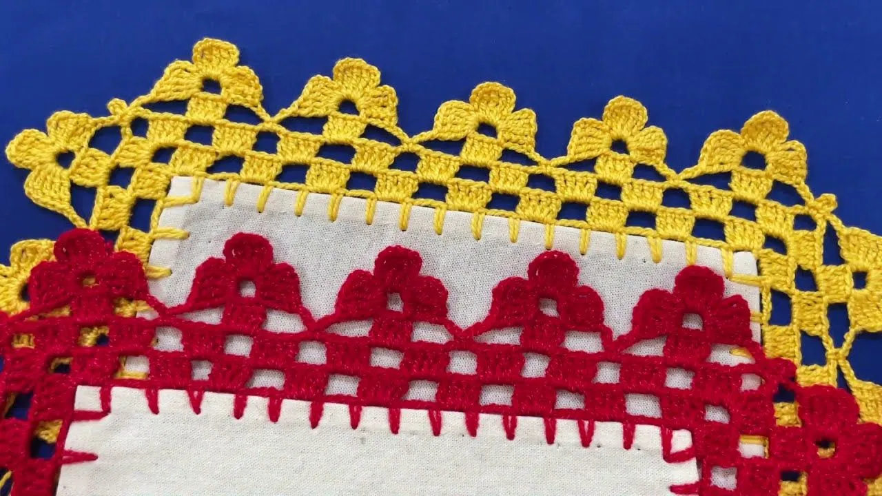 ORILLAS PARA SERVILLETAS 128 - YouTube | Christmas crochet patterns, Crochet stitches video, Crochet borders ORILLAS PARA SERVILLETAS 128 - YouTube | Christmas crochet patterns, Crochet stitches video, Crochet borders