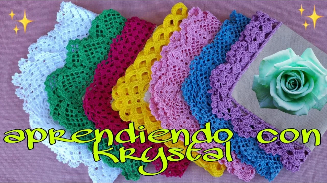 Orillas para servilletas/ puntas nuevas, exclusivas/ te encantaran Orillas para servilletas/ puntas nuevas, exclusivas/ te encantaran