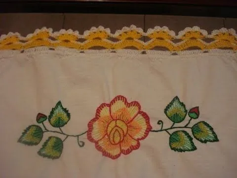 Crochet Orilla Tejida Blanca # 7 Servill - Youtube Downloader mp3