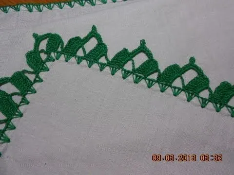 Orillas tejidas para servilletas a gancho - Imagui | orillass para ...
