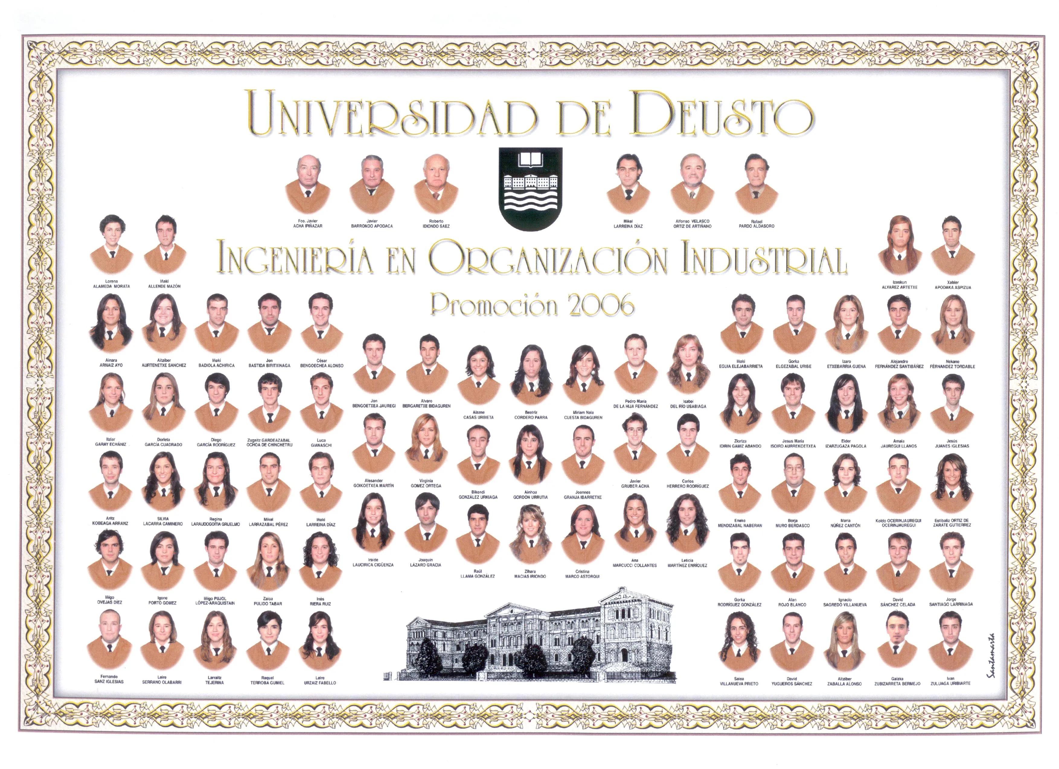 Orlas en Antiguos Alumnos de ESIDE Orlas en Antiguos Alumnos de ESIDE