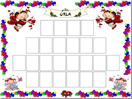 Orlas para poner fotos del colegio | Busco Imágenes Orlas para poner fotos del colegio | Busco Imágenes