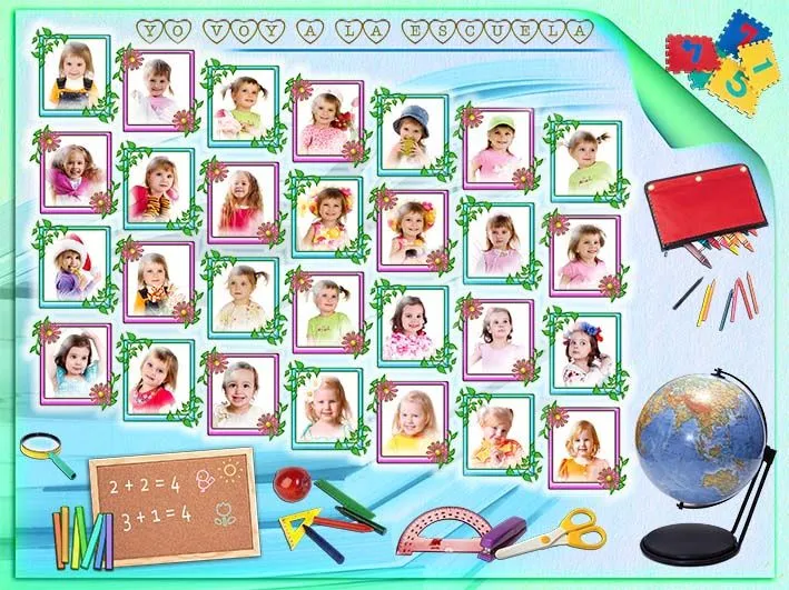 Orlas Escolares PSD [MF-PL] - Descargar Gratis