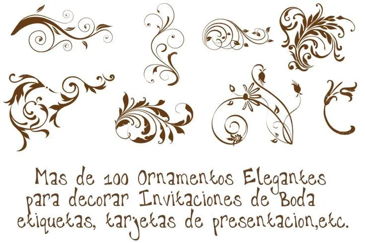 Ornamentos Para Diseñar Tus Invitaciones En Png 1bl7b9 Bodas ...