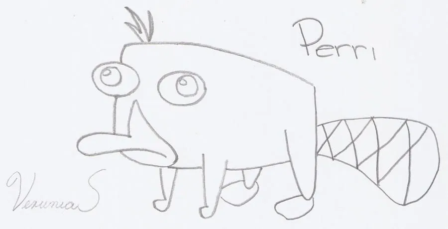 perri el ornitorrinco by VeruniaS on DeviantArt