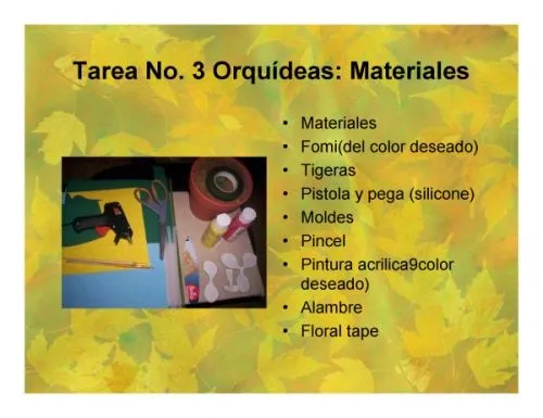 Orquidea en foami paso a paso - Imagui