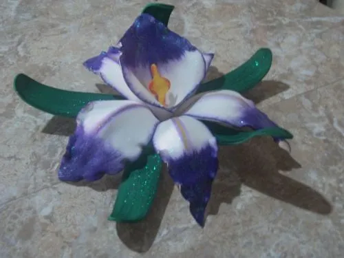 Como hacer una orquidea en foamy paso a paso - Imagui Como hacer una orquidea en foamy paso a paso - Imagui