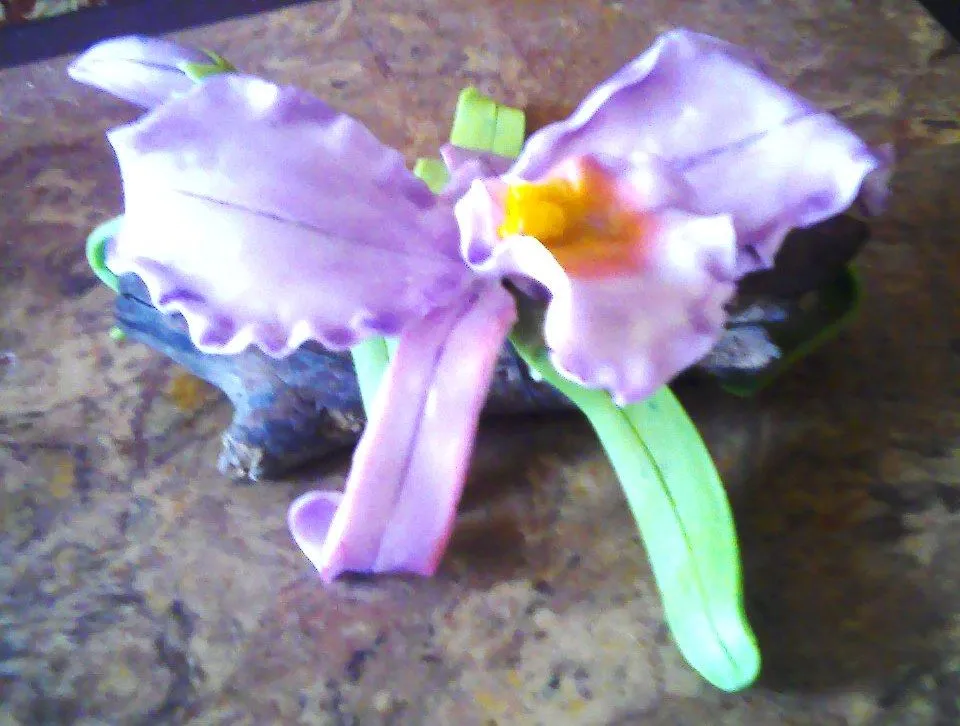 Orquidea en masa flexible