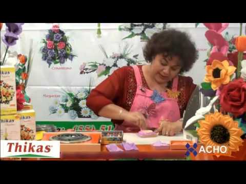 Orquídea Tulipán Moldes para hacer Arreglos Florales de Fomi, Goma ... Orquídea Tulipán Moldes para hacer Arreglos Florales de Fomi, Goma ...