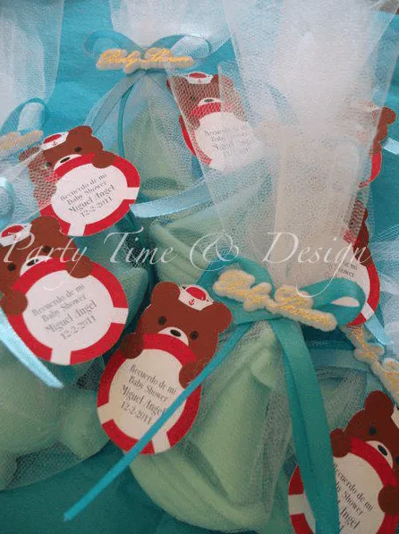 OSITO MARINERO • Baby Shower | Party Time &amp; Design