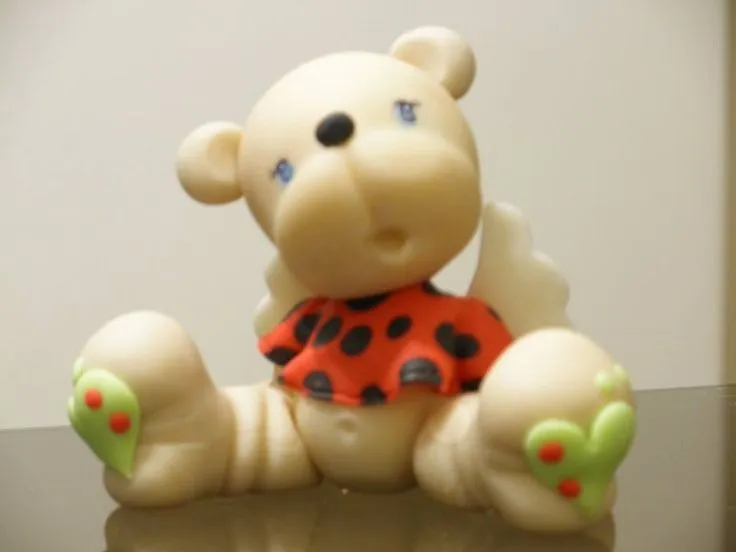 Ositos tiernos en porcelana fria - Imagui