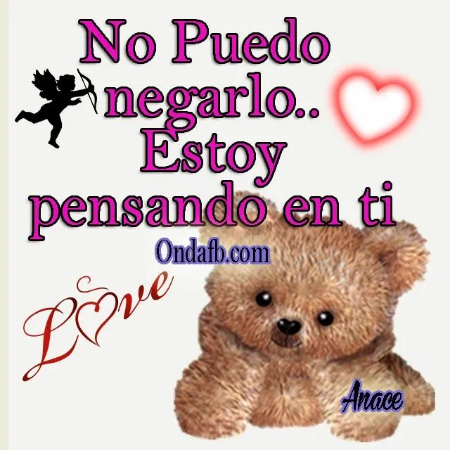 De osos de peluche tiernos con frases de amor - Imagui