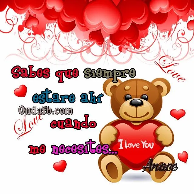 Ositos tiernos con lindas frases de amor para compartir | Imágenes ...