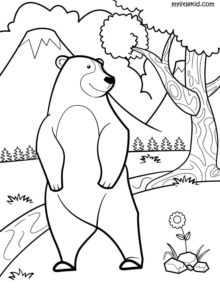 Oso para colorear para niños - 115 imágenes. Imprimir o descargar gratis. Oso para colorear para niños - 115 imágenes. Imprimir o descargar gratis.