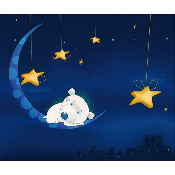 Ositos durmiendo en la luna - Imagui