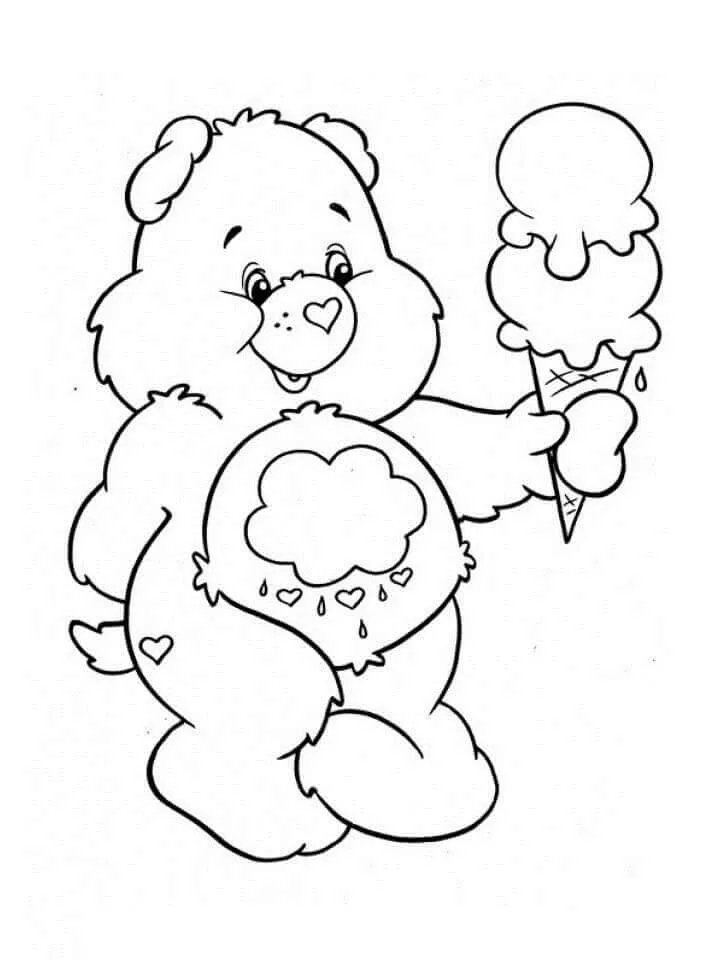 Oso Gruñón para colorear, imprimir e dibujar –ColoringOnly.Com Oso Gruñón para colorear, imprimir e dibujar –ColoringOnly.Com